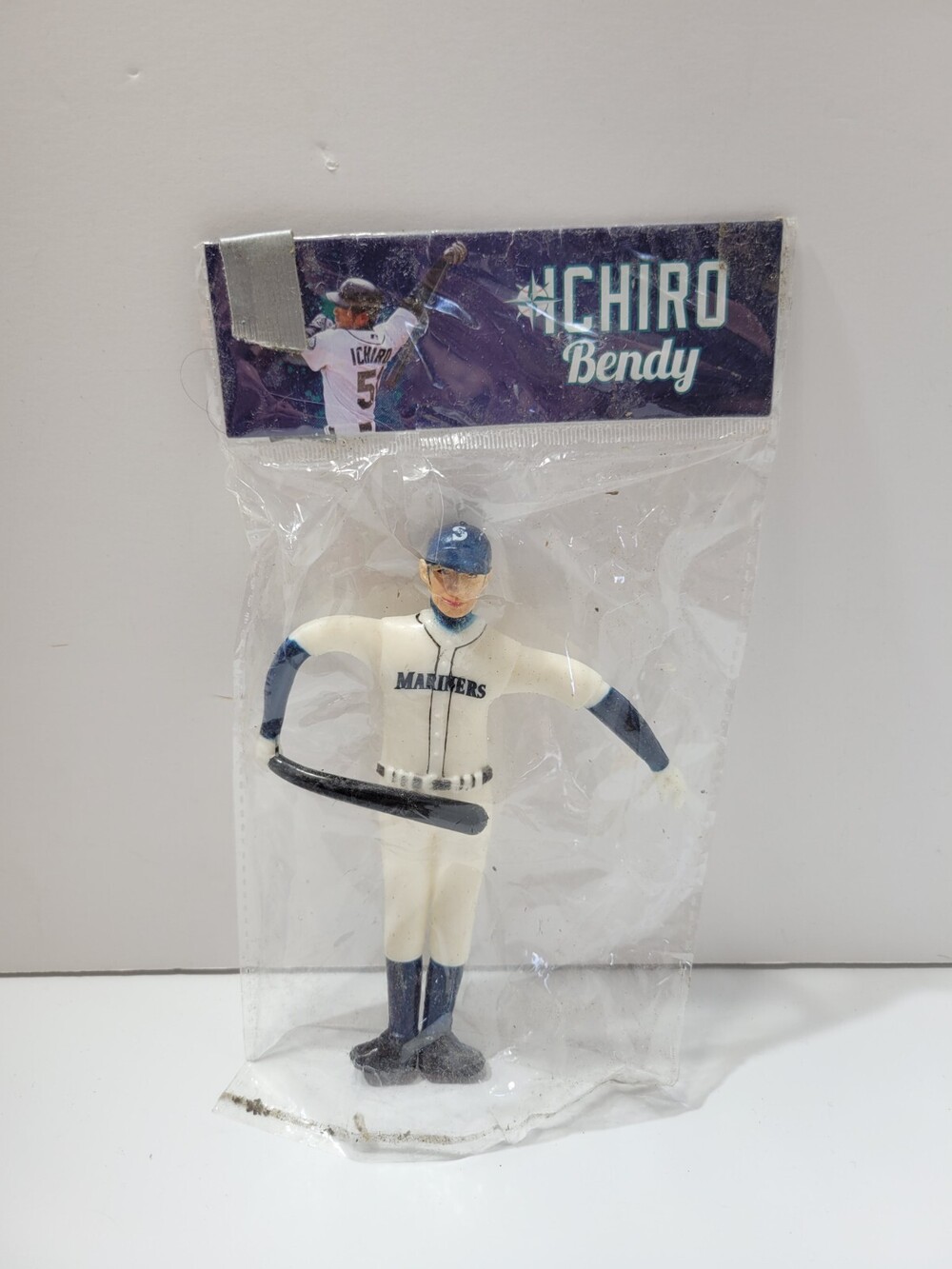 Ichiro Bendy Bobblehead Toy Seattle Mariners MLB Collectible Memorabilia - White